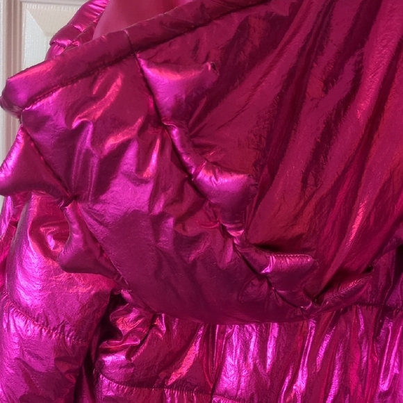 Pink Metallic Ski & Snow Jacket - Picture 6 of 8